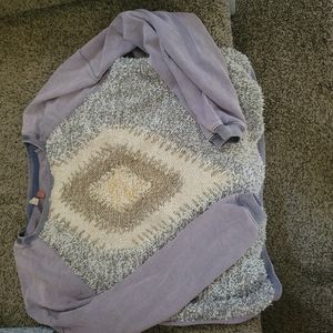 Rug detail sweater